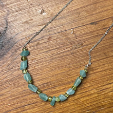  Peridot + Apatite Necklace