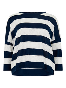  Wide Stripe Sweater