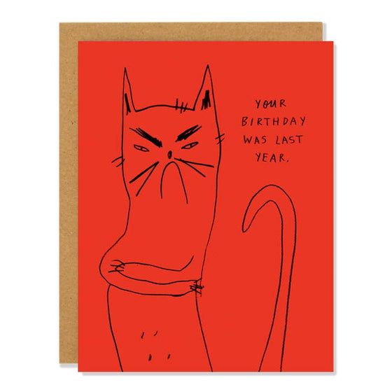Bitter Kitty Card