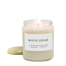  White Cedar Modern Jar Soy Candle
