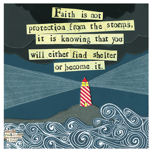 FIND SHELTER | CURLY GIRL EVERYDAY GREETING CARD