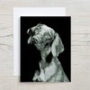 "Hank" Dog Notecard