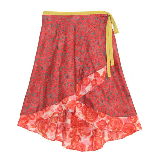 Rose Wrap Skirt