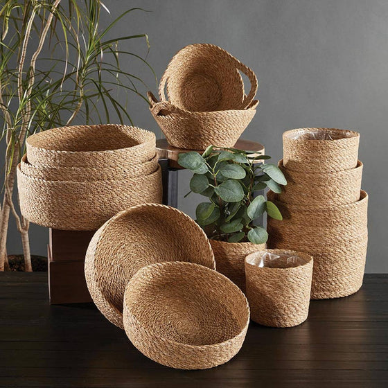 Seagrass Decor Baskets