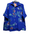 Flower Linen Tunic Shirt