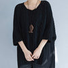 Batwing Half Sleeves Sweater