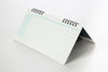 Nakabayashi Habit Marker Notebook Set, A5, Slim, Blue