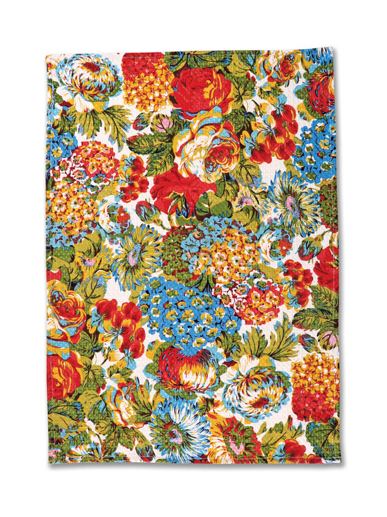 Spring Gathering Tea Towel