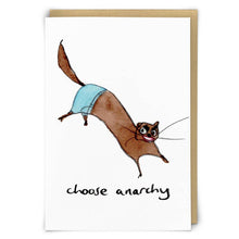  Anarchy Greeting Card