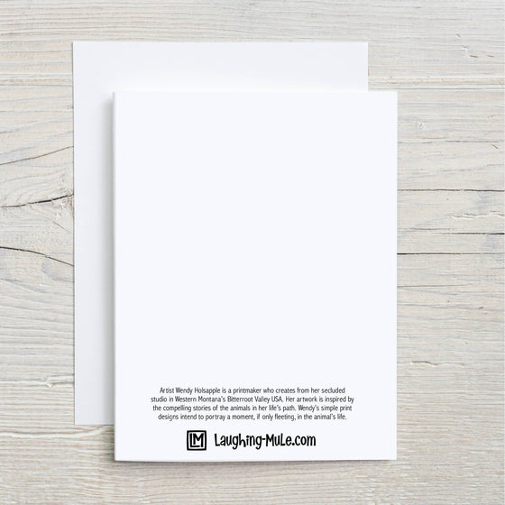 "Hank" Dog Notecard