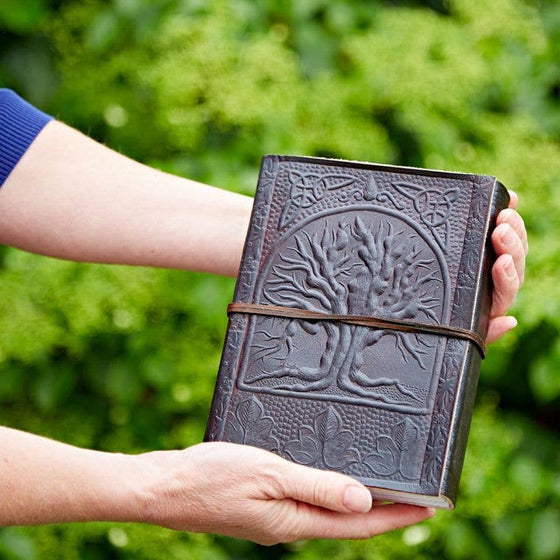 Tree Of Life Leather Journal