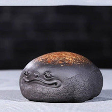  Purple Clay Toad Tea Pet