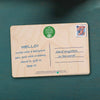 GARDENER wooden postcard