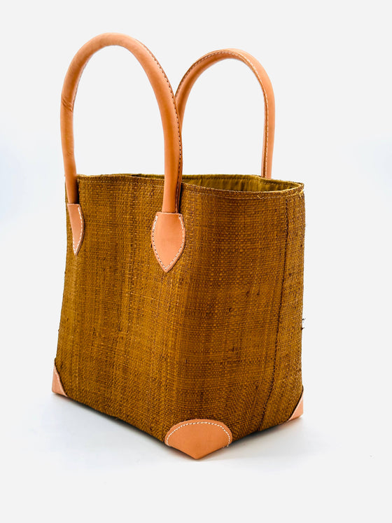 Augustine Straw Basket Bag