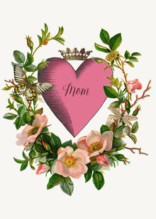 Mom Heart • 5x7 Greeting Card
