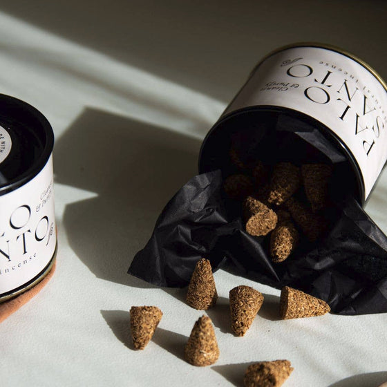Palo Santo Incense Cones Tin