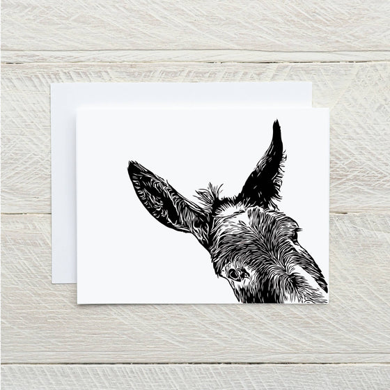 "Sam" Donkey Notecard
