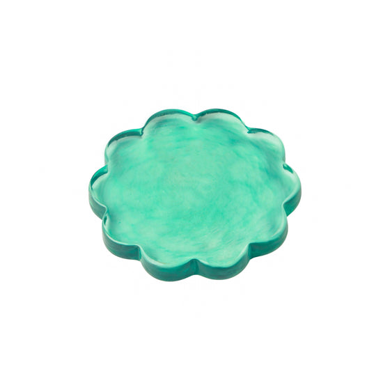 Daisy Coaster Blue S/4