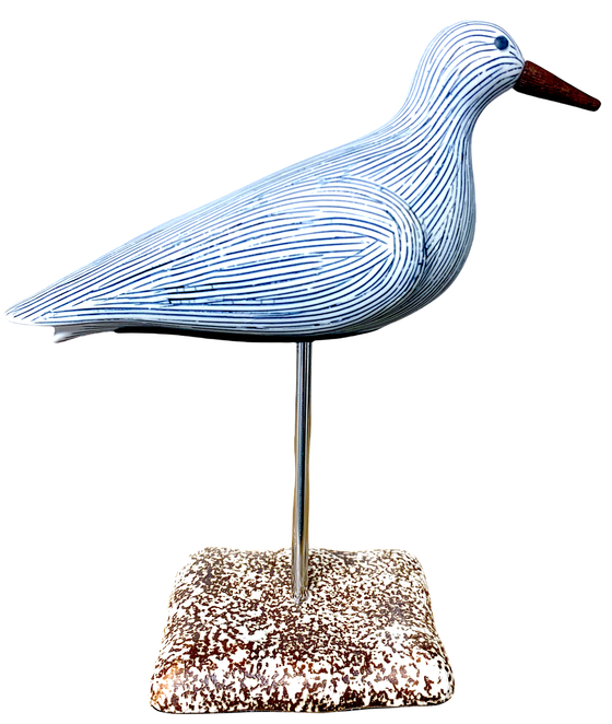 Porcelain Ceramic Seagull Ornament