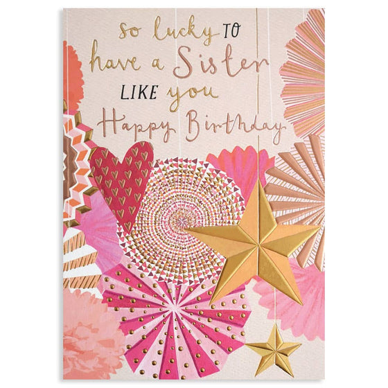 PINWHEELS SISTER | LOUISE TILER BIRTHDAY CARD