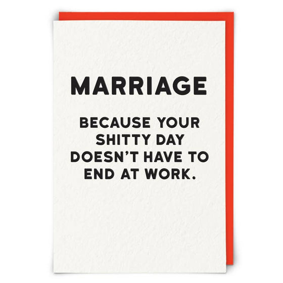 Marriage Greetings Card