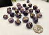 Lepidolite Semi-Precious Gemstone Rune Sets + Velvet Pouch