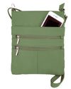 Sandra Cowhide Leather Crossbody Shoulder Bag