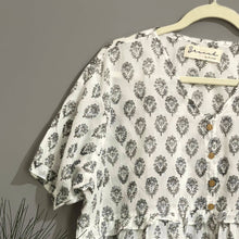  Oversize Blouse (hand block print)