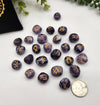 Lepidolite Semi-Precious Gemstone Rune Sets + Velvet Pouch