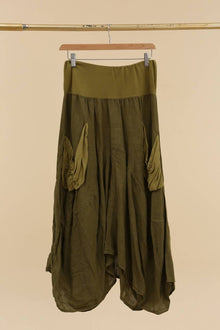  Don't Look Back Linen Skirt