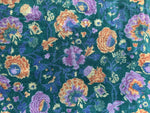 Trapezoid Velvet Collar Thistle: Thistle Teal