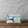Recycled Sail  Wristlet