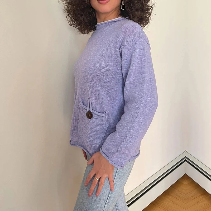 Cotton Pocket Sweater