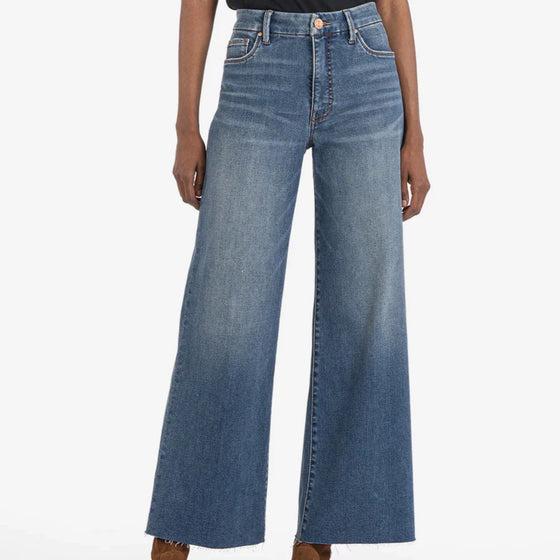 Meg Mid Rise Wide Leg