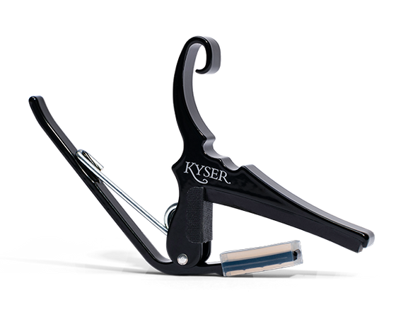 Kyser Quick Change Capo Acoustic - BLACK