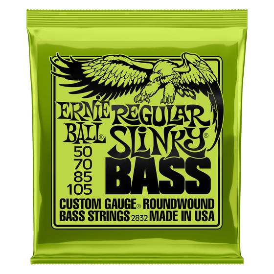 Guitar Accessory Electric Strings Ernie Ball Slinky Bass Electric Nickel Wound 50-105