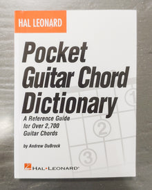  Pocket Guitar Chord Dictionary