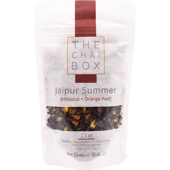 Jaipur Summer - Hibiscus, Orange Peel & Cardamom Black Tea