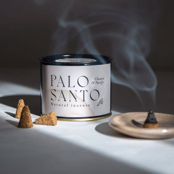 Palo Santo Incense Cones Tin