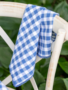  Sailor Check Napkin Set of 4
