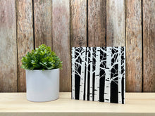  Birch Trees Reclaimed Wood Block