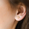 Bay Studs: Gold Filled