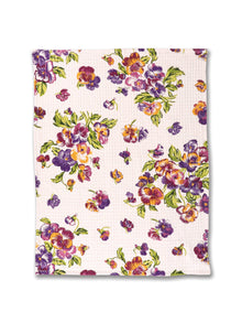  Pansies Tea Towel
