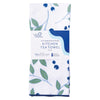 BLUEBERRIES blu Kitchen Tea Towel