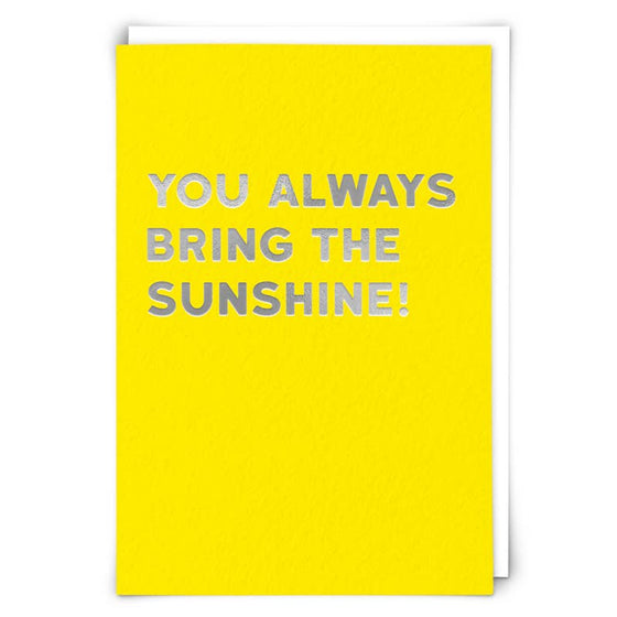 Sunshine Greetings Card