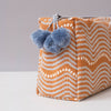 Waves Pumpkin Toiletry Bag