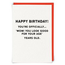  Officially Greeting Card