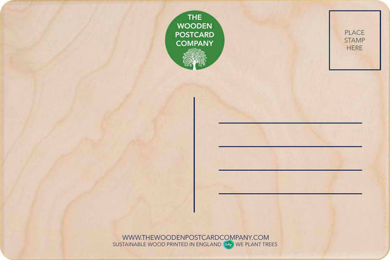 BLOSSOM Sustainable wood card