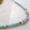 Amethyst + Amazonite Necklace