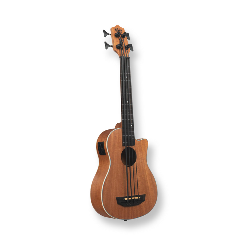 Ukulele UBass Fretless Acoustic Electric Scout